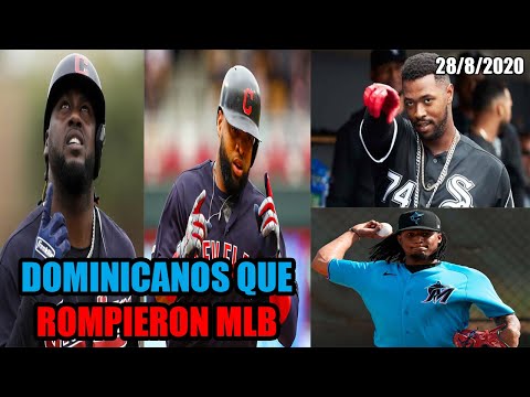 FRANMIL REYES, CARLOS SANTANA, ELOY JIMÉNEZ, SIXTO SÁNCHEZ ¡BRILLAN! - DOMINICANOS QUE ROMPIERON MLB