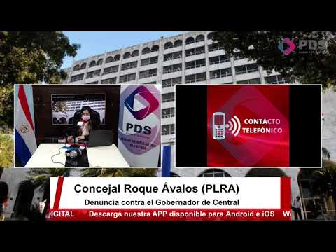 Entrevista - Concejal Roque Ávalos (PLRA) - Denuncia contra el Gobernador de Central