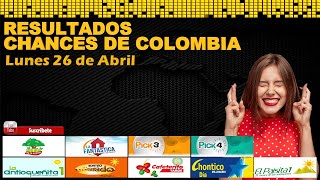 Resultados del Chance del Lunes 26 de abril de 2021 ????????????????