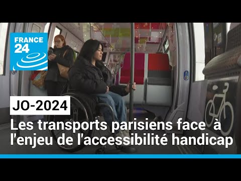 JO-2024 : les transports parisiens face à l'enjeu de l'accessibilité handicap • FRANCE 24