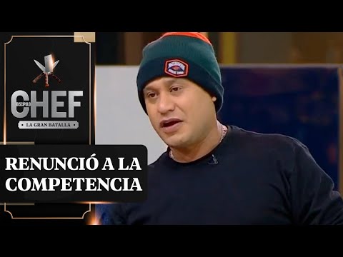 SOY HOMBRE DE PALABRA: Nacho Román abandonó las cocinas de El Discípulo del Chef