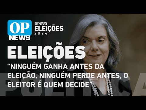 Eleições: Cármen Lúcia afirma que a urna registra o querer do eleitor no processo eleitoral