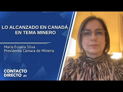 Entrevista con María Eulalia Silva - Presidenta de la Cámara de Minería | Contacto Directo