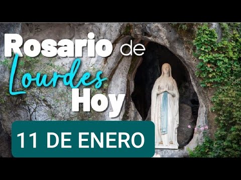 ? ROSARIO DE LOURDES HOY JUEVES 11 DE ENERO/24. MISTERIOS LUMINOSOS  ?