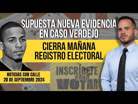 Podcast: LAS NOTICIAS CON CALLE DE 20 DE SEPTIEMBRE DE 2024