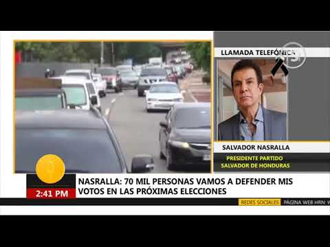 Salvador Nasralla asegura que si llega a la presidencia la Maccih regresará a Honduras