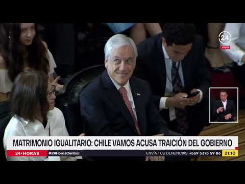 Matrimonio igualitario: Chile Vamos acusa traición del Gobierno