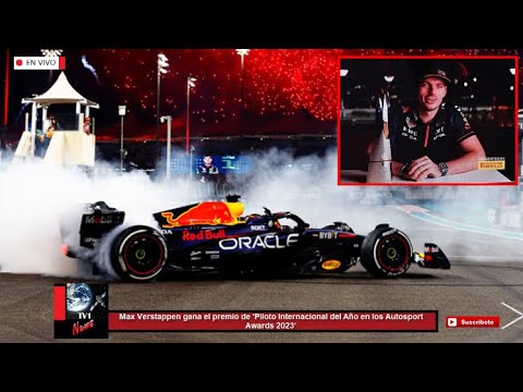 Max Verstappen gana el premio de 'Piloto Internacional del Año en los Autosport Awards 2023'