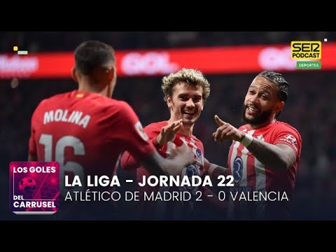 Los goles del Atlético 2 - 0 Valencia | Victoria plácida en el Metropolitano