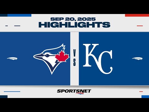 MLB Highlights | Blue Jays vs. Royals - September 20, 2025