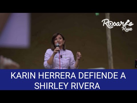 Karin Herrera condena el insulto del diputado Orlando Blanco a la diputada Shirley Rivera