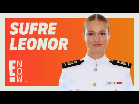 SUFRE LA PRINCESA LEONOR EN LA ACADEMIA NAVAL