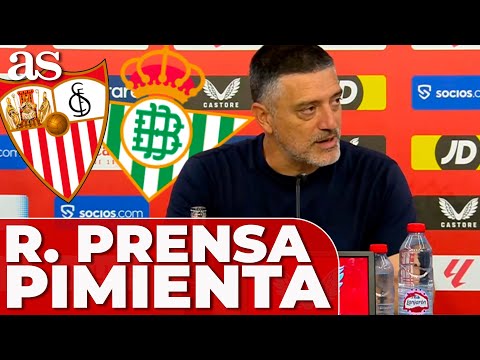 GARCÍA PIMIENTA, rueda de prensa COMPLETA derbi | SEVILLA FC 1 - REAL BETIS 0