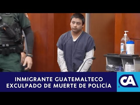 Desestiman cargos contra inmigrante guatemalteco por muerte de policía en Florida