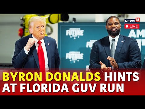 Byron Donalds for Florida Governor? Trump Endorsement  | CPAC 2025 | US News Live | N18G