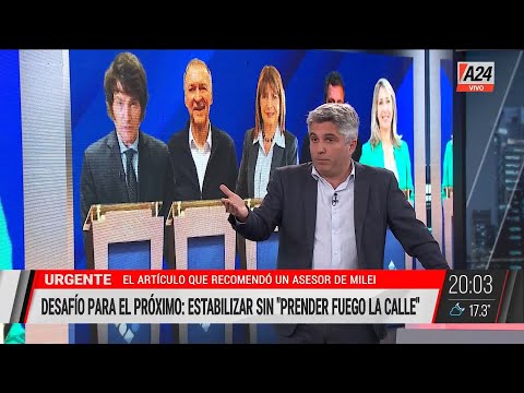 Ramiro Marra debate con Chino Navarro