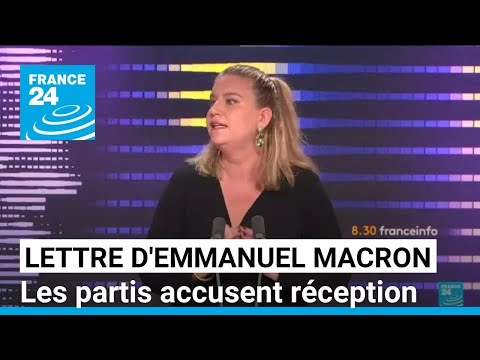 Après la lettre aux Français de Macron, les partis accusent réception • FRANCE 24