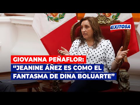 Giovanna Peñaflor: Jeanine Áñez es como el fantasma de Dina Boluarte