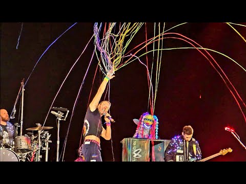 Coldplay - Good Feelings "Music Of The Spheres World Tour" Live in Rome Stadio Olimpico 12.07.2024