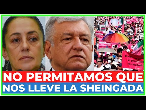 NO LO VAMOS a PERMITIR: LA SUCIA ESTRATEGIA de AMLO para IMPONER A SHEINBAUM y ACABAR CON EL PAÍS