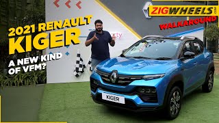 रेनॉल्ट काइगर एसयूवी 2021 walkaround | where it's different | zigwheels.com