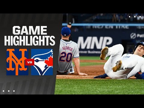 Mets vs. Blue Jays Game Highlights (9/10/24) | MLB Highlights