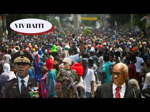 30 Sep Gwo Manifestasyon nan Lari Pòtoprens devan Anbasad Ameriken pou kraze CPT a