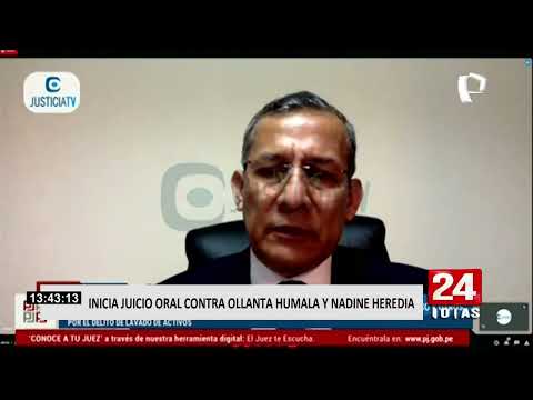 Ollanta Humala y Nadine Heredia: Fiscalía sustentará acusación mañana en juicio oral