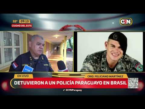 Detuvieron a un policía paraguayo en Brasil