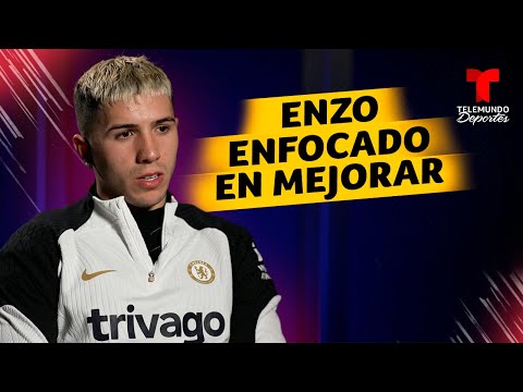 Enzo Fernández: No me siento conforme | Premier League | Telemundo Deportes