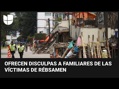 Ciudad de México ofrece disculpas a familias de víctimas del derrumbe del colegio Rébsamen