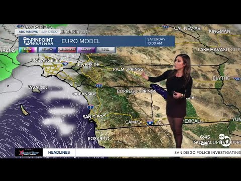 ABC 10News Pinpoint Weather with Meteorologist Vanessa Paz