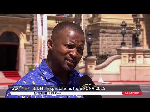 SONA 2025 | 'We need an update on the situation in Goma' - UDM's Nqabayomzi Kwankwa