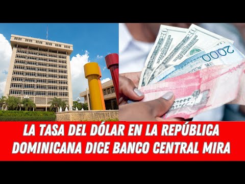 Banco Central niega tasa de cambio de RD$33.20