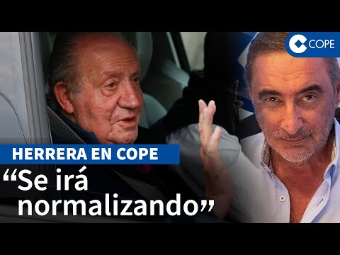 Herrera: “Esconder al Rey Juan Carlos I es como esconder la Transición, la democracia”
