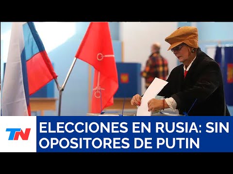 ELECCIONES EN RUSIA I Sin opositores, triunfo asegurado de Putin
