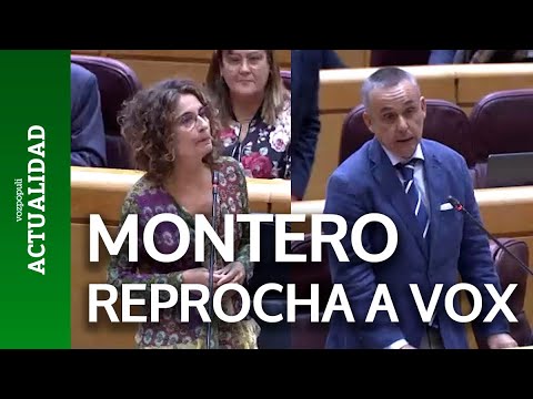 Montero reprocha a Gordillo que desde Vox hablen de solidaridad e igualdad