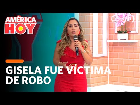 América Hoy: Gisela fue víctima de robo mientras caminaba   (HOY)