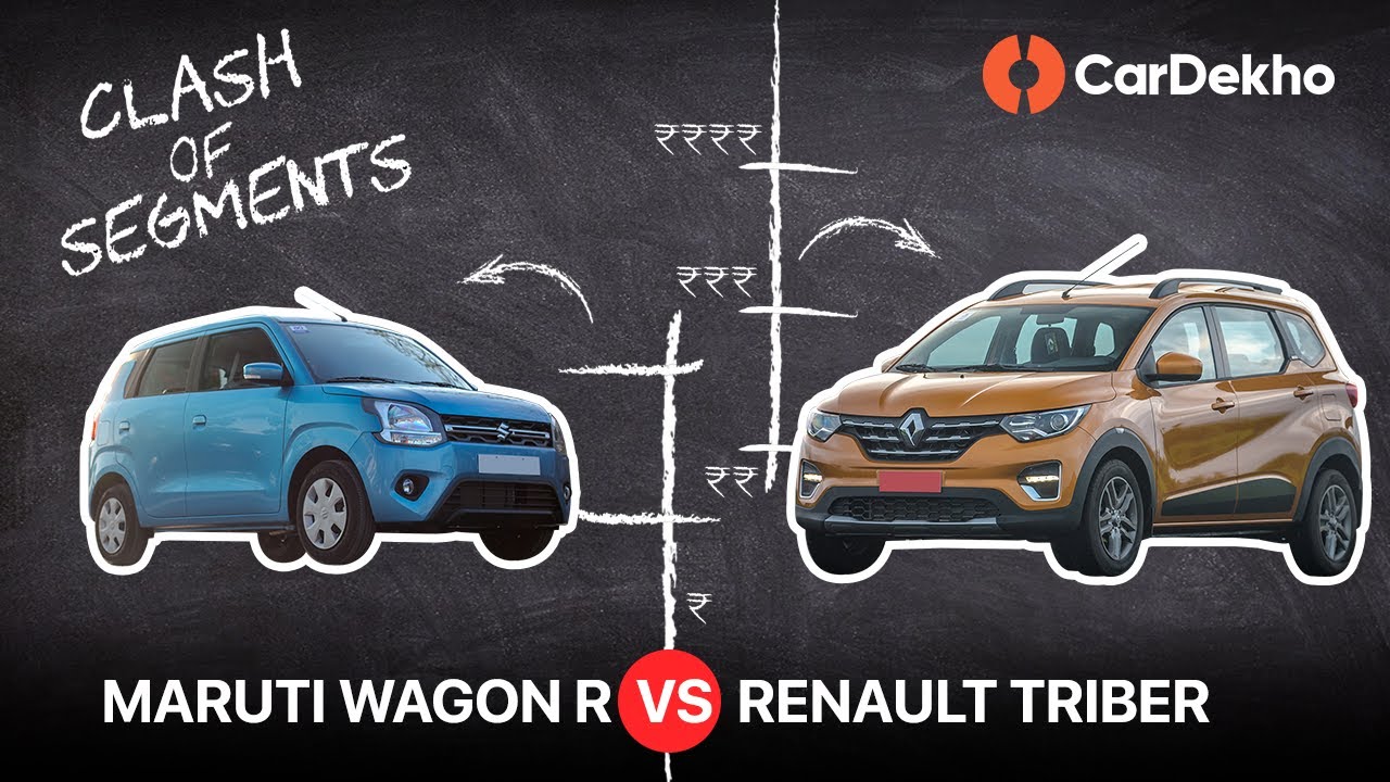 Maruti WagonR vs Renault Triber | Clash of Segments! (Hindi) | CarDekho.com