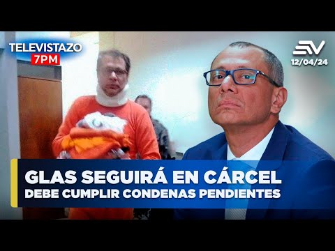 Jorge Glas: se negó habeas corpus para su libertad por condenas pendientes | Televistazo en vivo