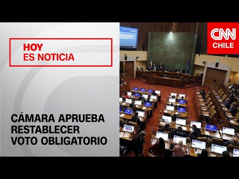 Cámara aprueba en general la reforma para restablecer el voto obligatorio