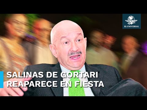 Reaparece Carlos Salinas de Gortari fiesta de empresario en Espan?a