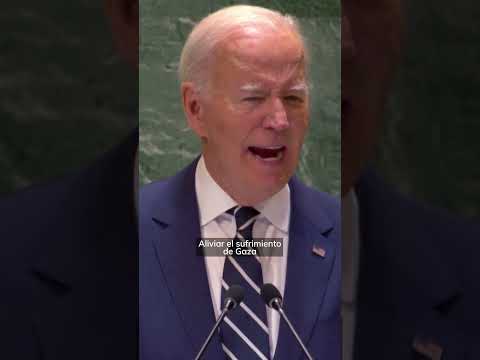 Biden culpa a Hamás y Hezbolá de la violencia en Oriente Próximo #shorts