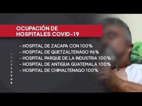 Hospitales de Guatemala están al máximo de su capacidad por el covid-19