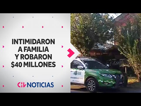 Robaron $40 millones a familia en Quilicura: Asaltantes estuvieron media hora en la casa