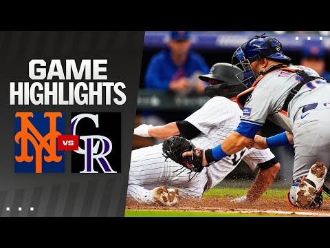 Mets vs. Rockies Game Highlights (8/6/24) | MLB Highlights