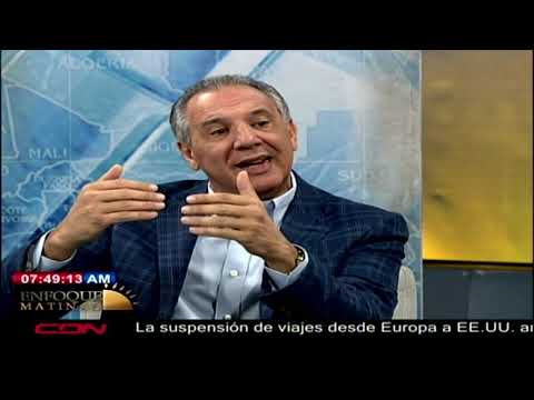 Entrevista al ministro Administrativo de la Presidencia, José Ramón Peralta en Enfoque Matinal