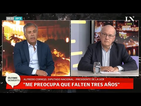Alfredo Cornejo: Alberto Fernández tiene un problema de personalidad