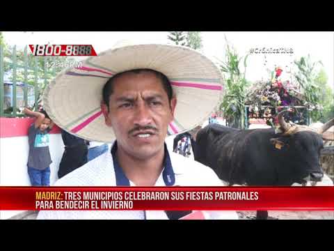 Celebran a San Isidro Labrador con algarabía en Madriz - Nicaragua