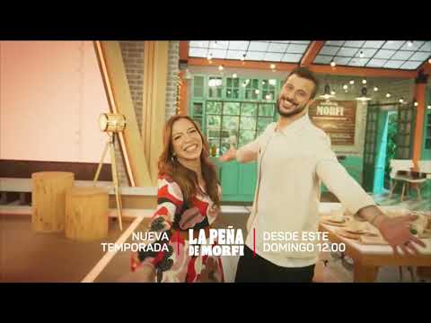 Lizy Tagliani y Diego Leuco conducen La Peña de Morfi - DOMINGO 12HS - Telefe PROMO2